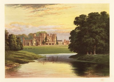 Château de Sundorne, Shropshire, Angleterre (gravure) - Alexander Francis (after) Lydon