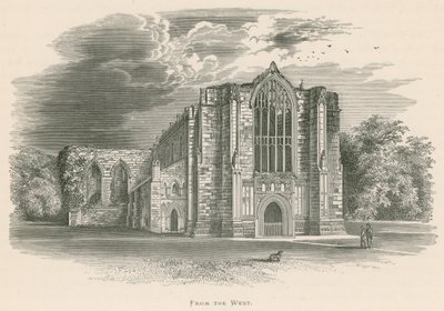Prieuré de Bolton, vue de l