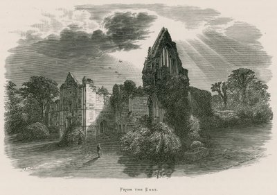 Abbaye de Dryburgh, vue de l