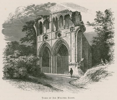 Abbaye de Dryburgh, Tombe de Sir Walter Scott - Alexander Francis Lydon