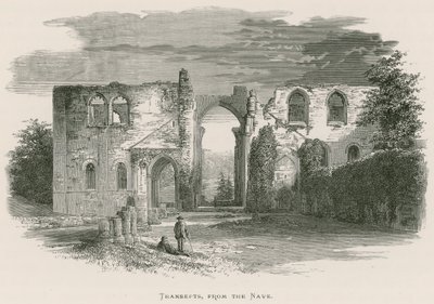Abbaye de Furness, transepts, depuis la nef - Alexander Francis Lydon