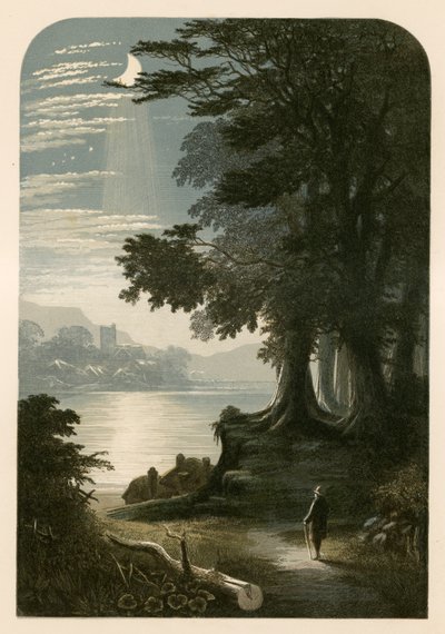 Illustration pour Il Penseroso de Milton - Alexander Francis Lydon