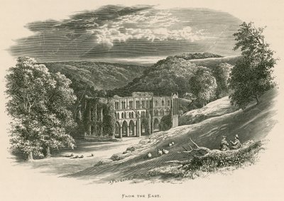 Abbaye de Rievaulx, vue de l