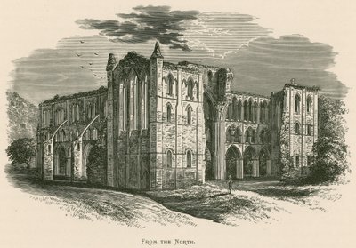 Abbaye de Rievaulx, Vue du Nord - Alexander Francis Lydon