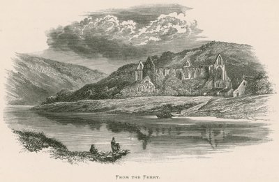 Abbaye de Tintern, depuis le ferry - Alexander Francis Lydon