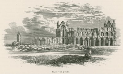 Abbaye de Whitby, vue du sud - Alexander Francis Lydon