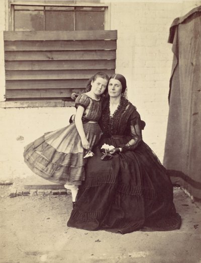 Mme Greenhow et sa fille, emprisonnées dans l