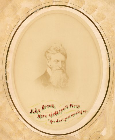 Portrait de John Brown, vers 1859 - Alexander Gardner