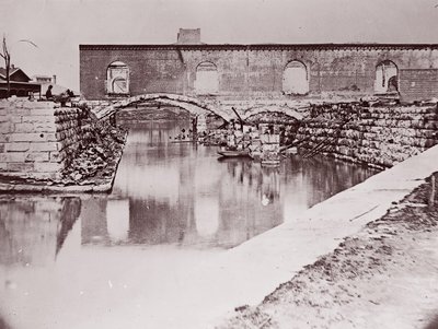 Ruines près du bassin du canal, Richmond, 1865 - Alexander Gardner