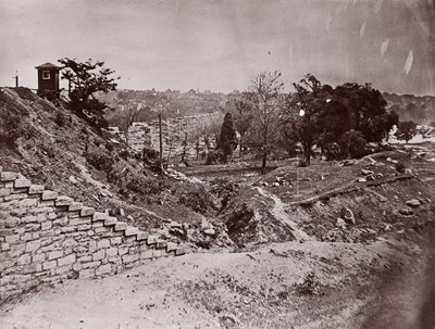 Ruines du pont ferroviaire R & P, Richmond, vers 1865 - Alexander Gardner