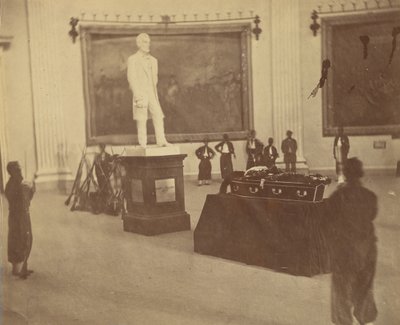 [Thaddeus Stevens en état dans la rotonde du Capitole à Washington], 1867 - Alexander Gardner
