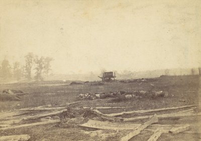 Vue sur le champ de bataille d