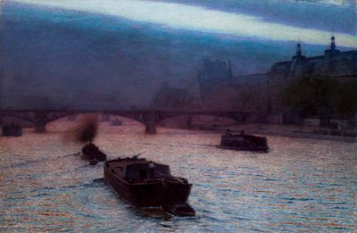 Soir sur la Seine - Alexander Gierymski
