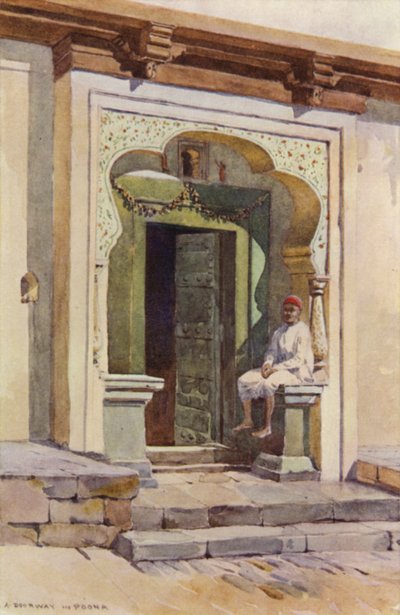 Une Porte, Poona - Alexander Henry Hallam Murray