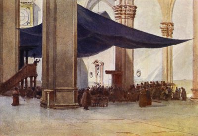 Florence, Intérieur du Duomo pendant la Prédication de Carême - Alexander Henry Hallam Murray