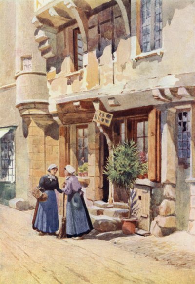 Vieilles Maisons à Chinon - Alexander Henry Hallam Murray