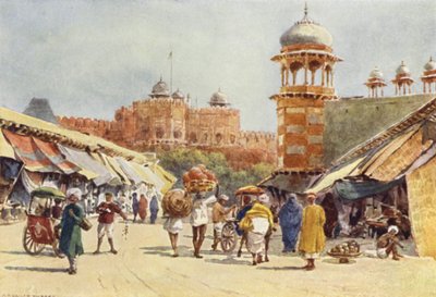 Le Bazar, Agra - Alexander Henry Hallam Murray
