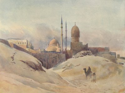 La Citadelle, Le Caire, dans une tempête de sable - Alexander Henry Hallam Murray