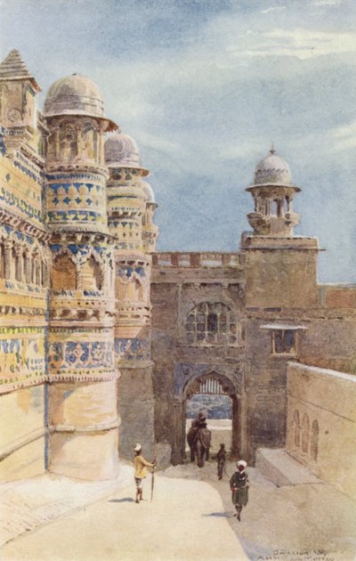 Le Palais Man Sing, Gwalior - Alexander Henry Hallam Murray