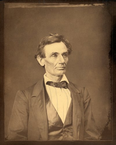 Portrait de Lincoln en tant que candidat présidentiel - Alexander Hesler