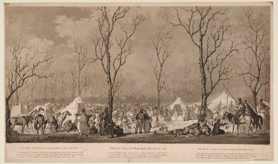 Bivouac des Cosaques sur l