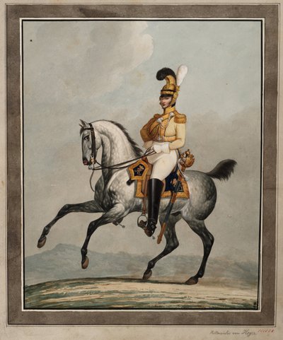 Officier de dragon de l