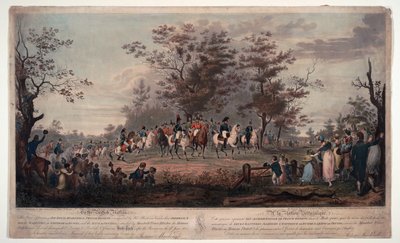 Frédéric Guillaume III de Prusse (1770-1840) - Les souverains alliés passant en revue à Hyde Park 1814 - Alexander Ivanovich Sauerweid