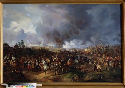 La bataille des nations à Leipzig, octobre 1813 - Alexander Ivanovich Sauerweid