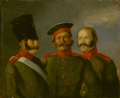 Les gardes de la vie de Tsar Nicolas Ier, deuxième quart du 19e siècle - Alexander Ivanovich Sauerweid