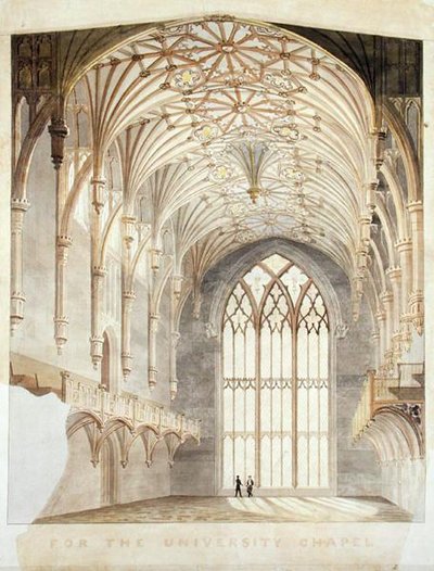 Intérieur de la chapelle de l