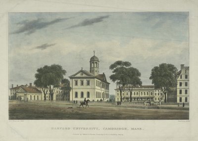 Université Harvard, Cambridge, Mass., 1828 - Alexander Jackson Davis