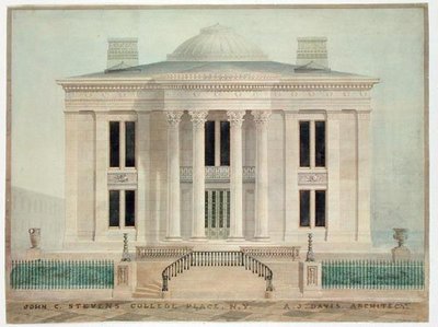 Résidence de John Cox Stevens, New York City - Alexander Jackson Davis