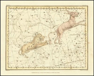 1822 - Alexander Jamieson - Lynx et Leo Minor - Alexander Jamieson