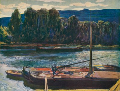 Soirée sur la Seine, vers 1910 - Alexander Jamieson