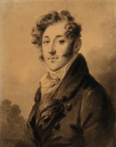 Portrait de Konstantin Yakovlevich Bulgakov 1782-1835, 1800s - Alexander Molinari