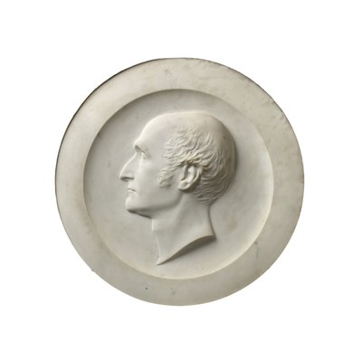 Portrait de profil du Révérend Dr Henry Wellesley, 1856 (marbre de Carrare) - Alexander Munro