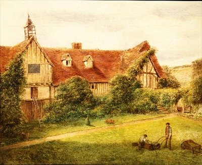 Jardiniers avec les écuries derrière - Alexander Nasmyth
