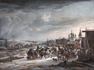 Hiver, 1825 - Alexander Osipovich Orlowski