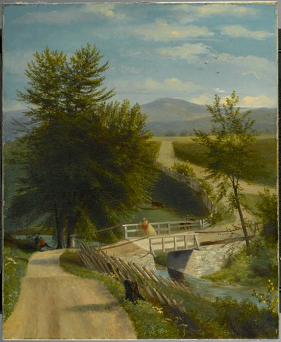 Promenade des amoureux, vers 1850-60 - Alexander Ransom