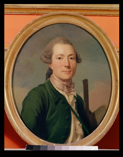 Le comte Pierre-François de Cluzel (1734-83) en tenue de chasse - Alexander Roslin