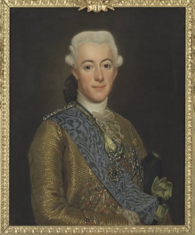 Portrait de Gustave III, roi de Suède - Alexander Roslin