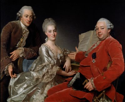 John Jennings Esq. et son frère et belle-sœur - Alexander Roslin