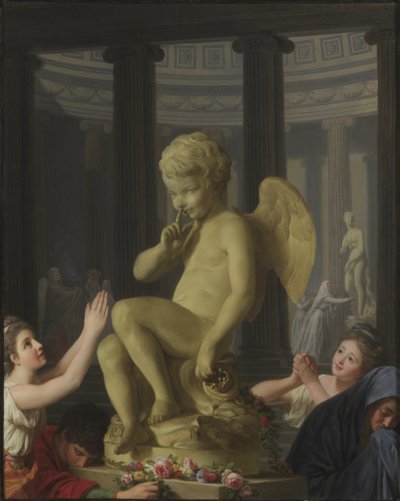 Le culte de Cupidon par Alexander Roslin - Alexander Roslin