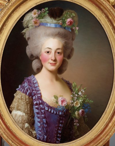 Portrait de la comtesse de Bavière-Grosberg - Alexander Roslin