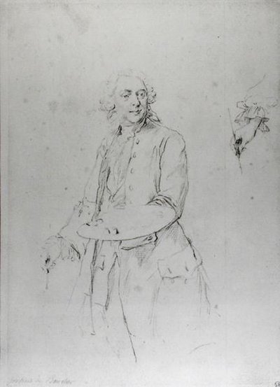 Portrait de François Boucher (1703-70) - Alexander Roslin