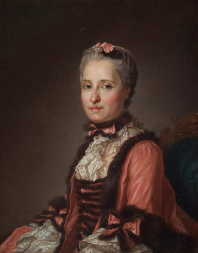 Portrait de la princesse Maria Josepha de Saxe 1731-1767, 1775 - Alexander Roslin