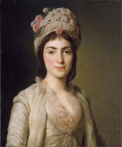 Portrait de Zoie Ghica, princesse de Moldavie, 1777 - Alexander Roslin