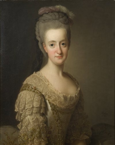 Sofia Albertina, princesse de Suède - Alexander Roslin
