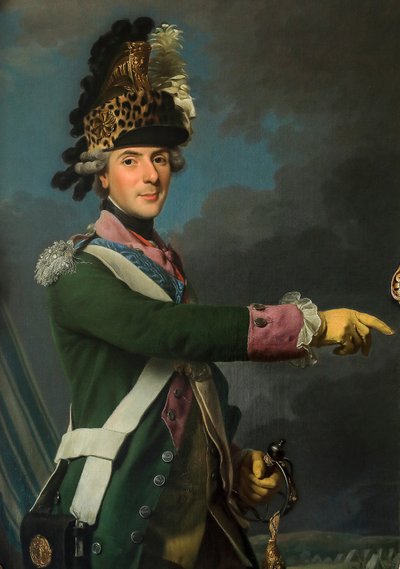 Le Dauphin, Louis-Ferdinand en uniforme de dragon - Alexander Roslin