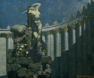 Didon sur le bûcher - Alexander Rothaug